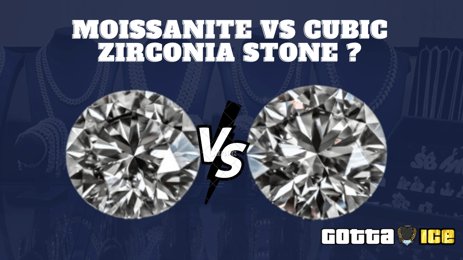 Which Is Better Moissanite Or Cubic Zirconia Stone ? | GottaIce