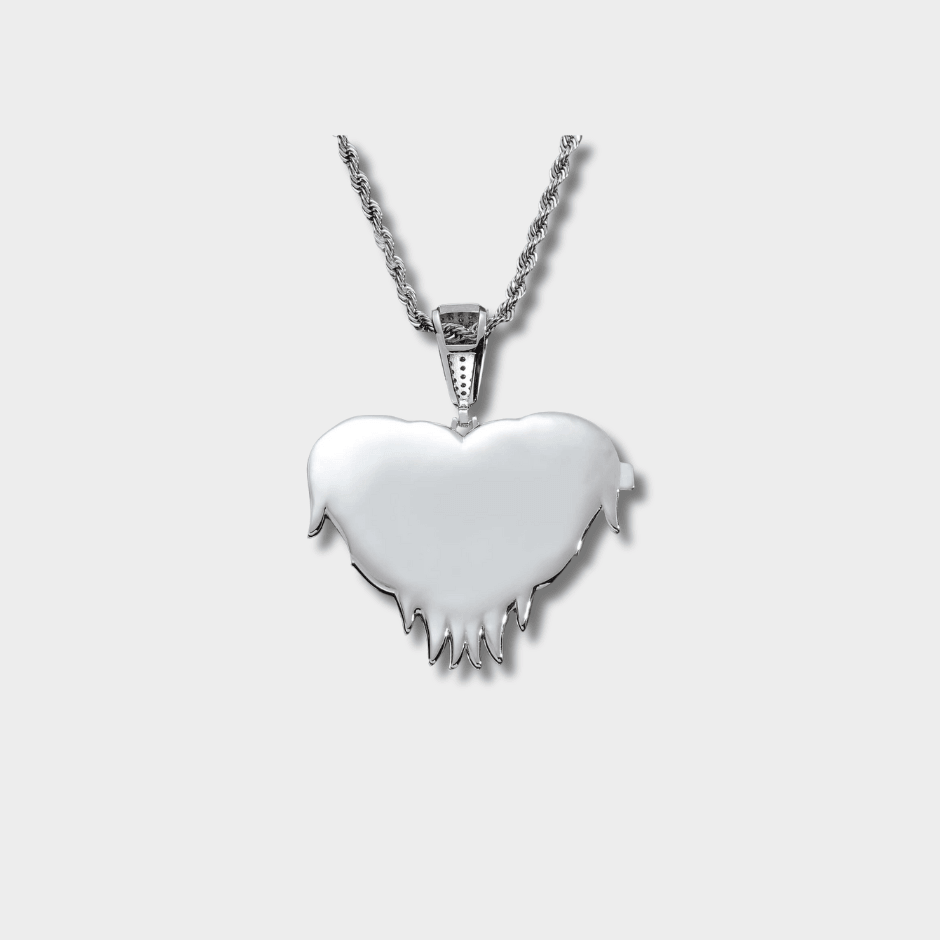 14K Custom Heart Pendant | GottaIce