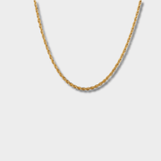 18k Gold Plated Rope Chain | GottaIce