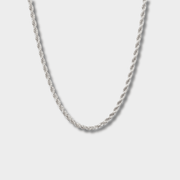5mm 925 Sterling Silver Rope Chain | GottaIce