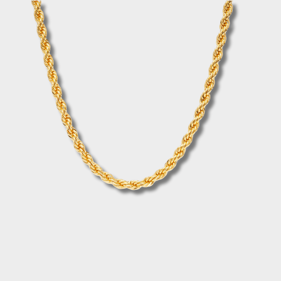 7mm 925 Sterling Silver Rope Chain | GottaIce