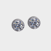 925 Sterling Silver Moissanite Earrings | GottaIce