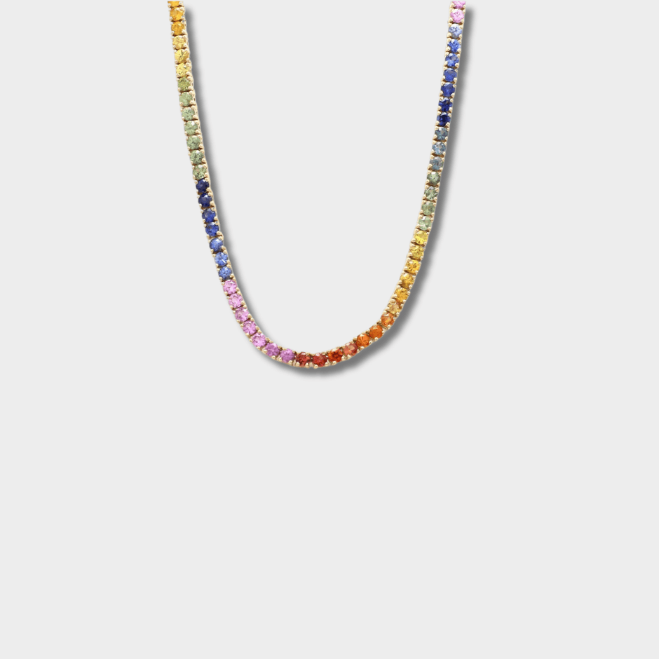 Colorful Tennis Chain | GottaIce