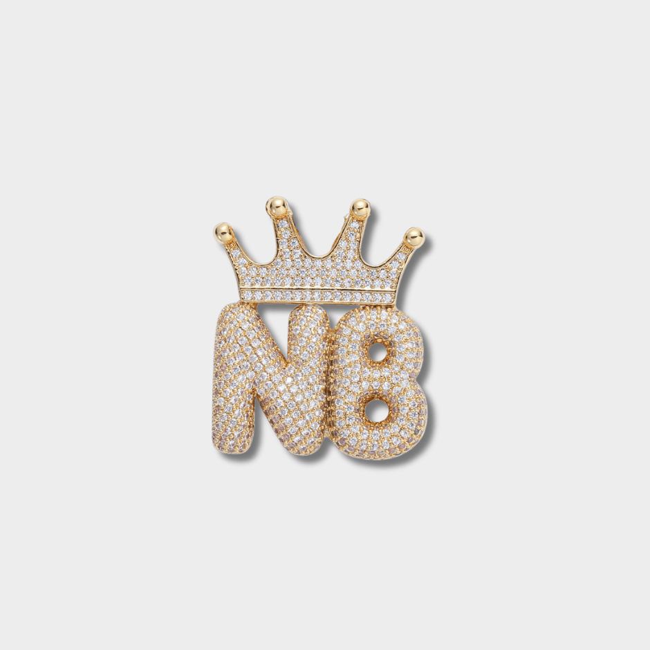 Custom Iced Out Crown Pendant | GottaIce
