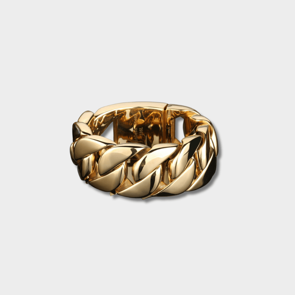 Gold Bold Cuban Bracelet | GottaIce