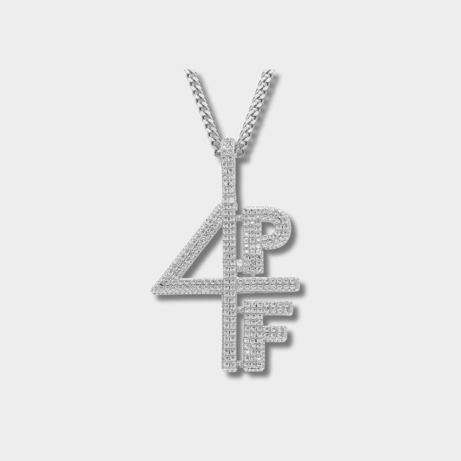 Iced Out 4PF Pendant Necklace | GottaIce