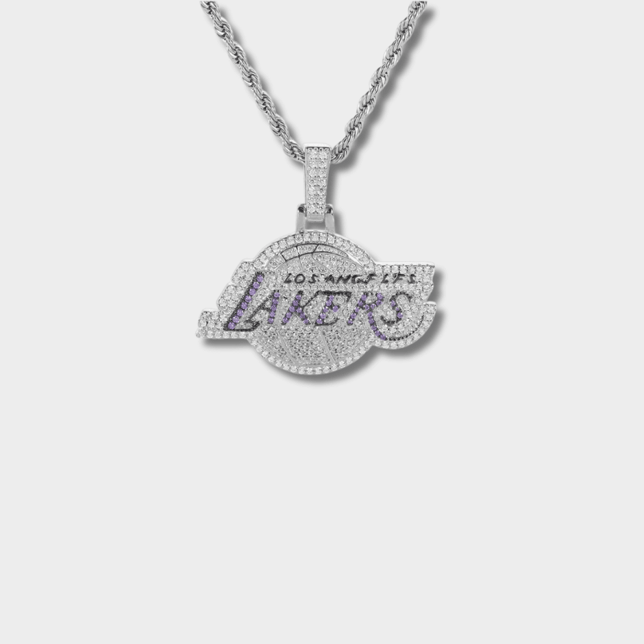 Iced Out Lakers Pendant | GottaIce