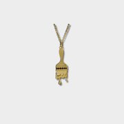 Iced Out Paintbrush Pendant | GottaIce