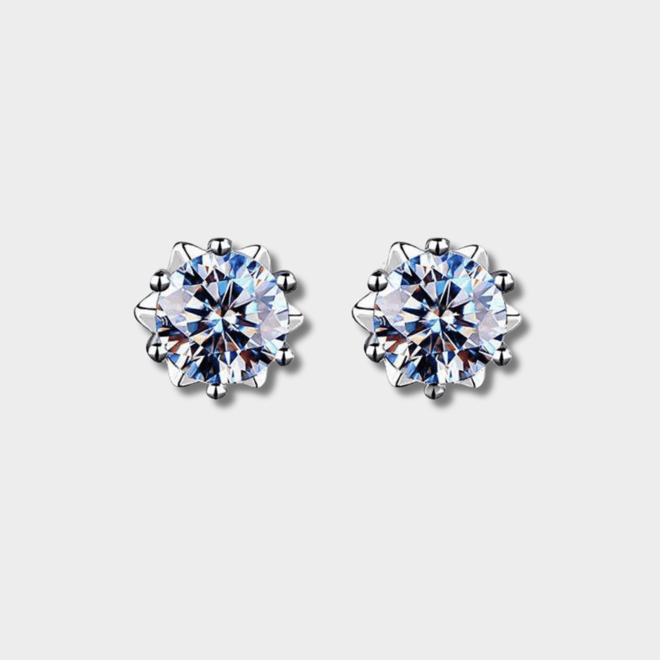 Moissanite Diamond Stud Earrings | GottaIce