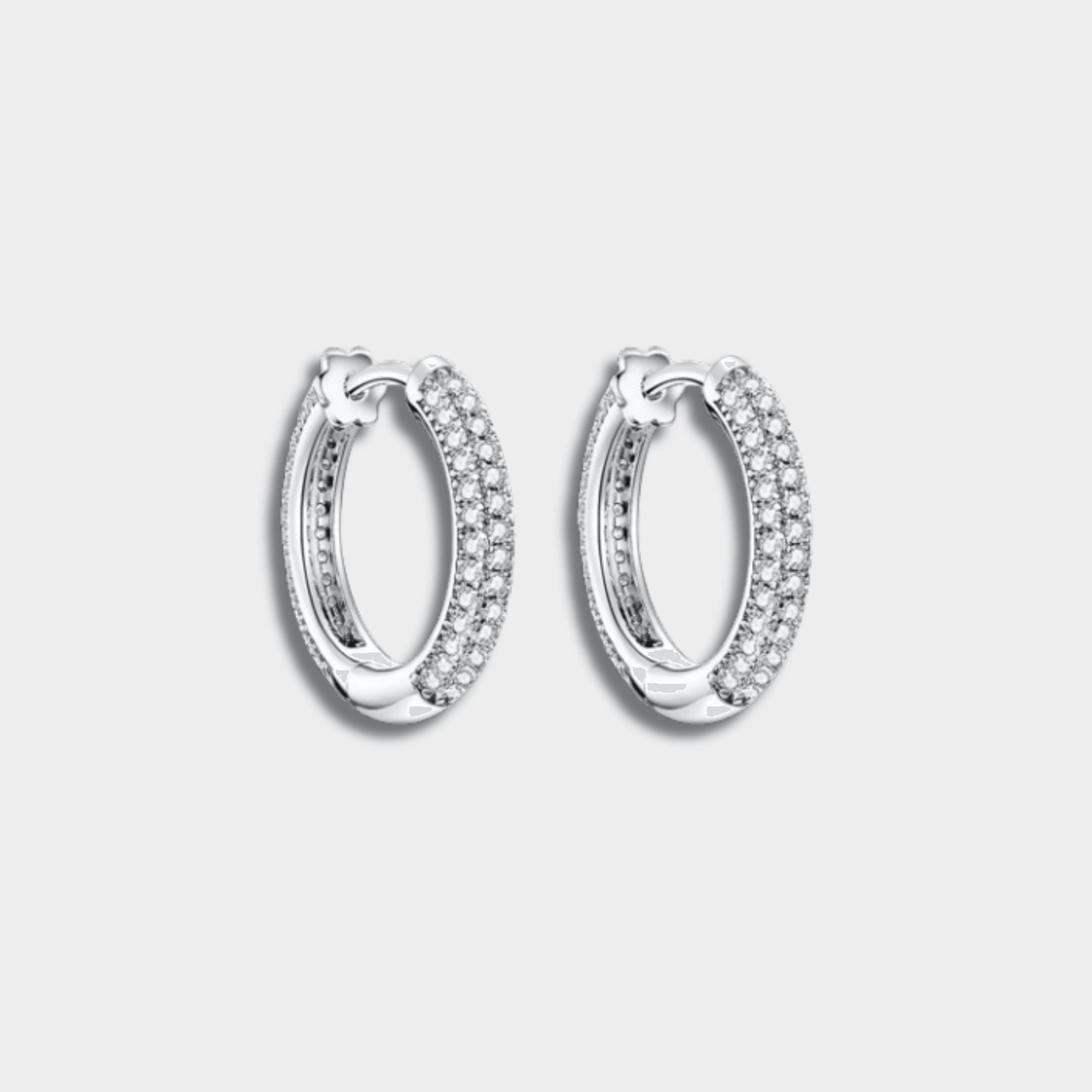 S925 Silver Small Circle Earrings | GottaIce