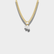 Women's 18K Gold-plated Titanium Steel Pearl Chain | GottaIce