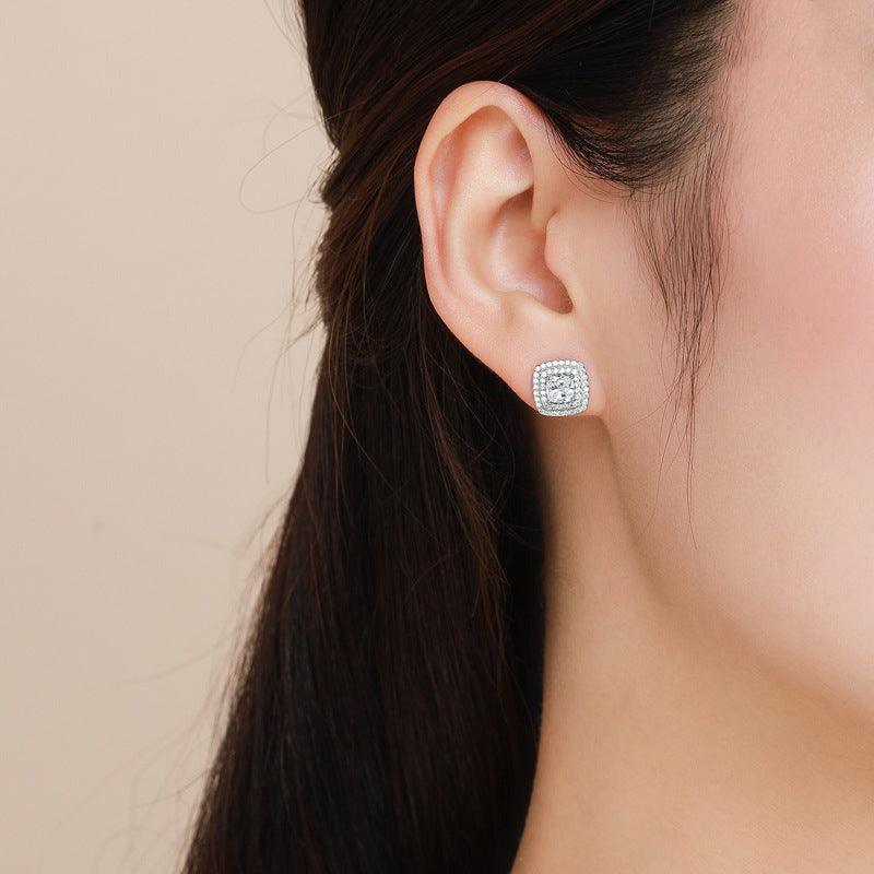 925 Cubic Zirconia Stud Earrings | GottaIce